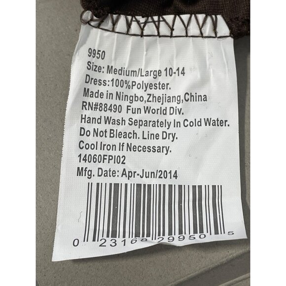 High Seas Buccaneer Costume Size Medium Pirate Large Pirate Outfit Halloween NEW - Picture 7 of 8